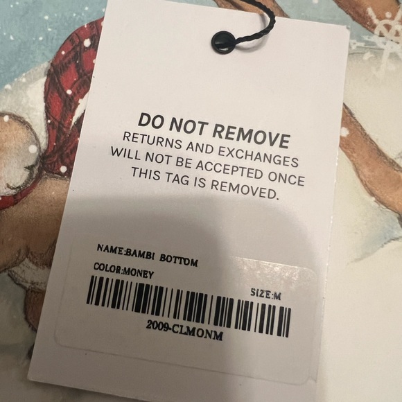 Miaou Bambi Money Bikini Bottom BNWT Size M - Picture 3 of 4